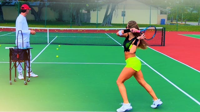 Switching Anna’s Forehand Grip to Sem...