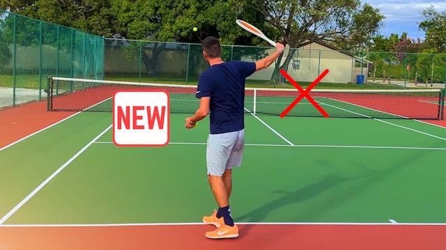 Inability to Hit Crosscourt