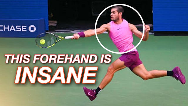 Alcaraz Forehand