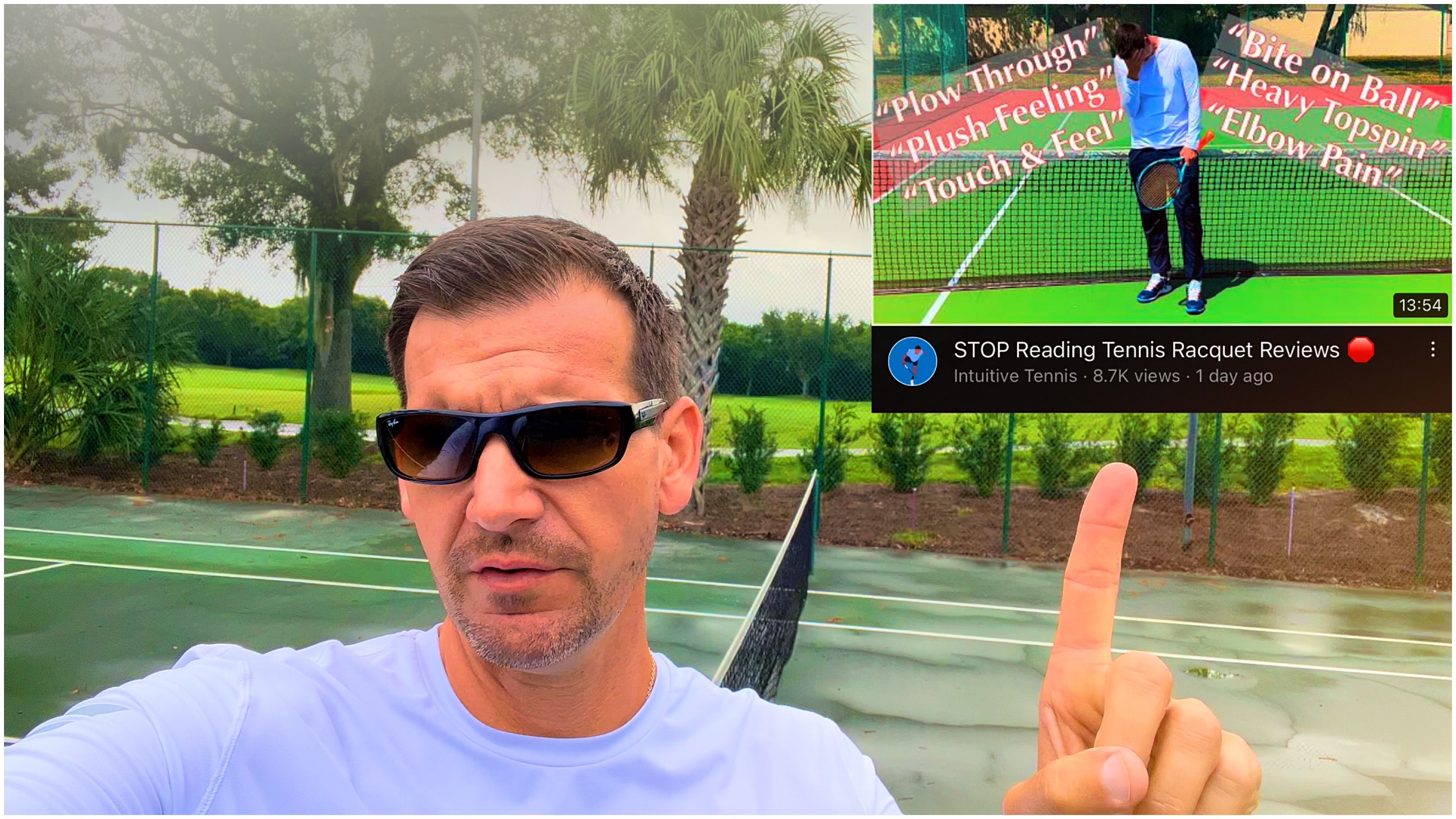 Reaction to "Stop Reading Racquet Reviews"