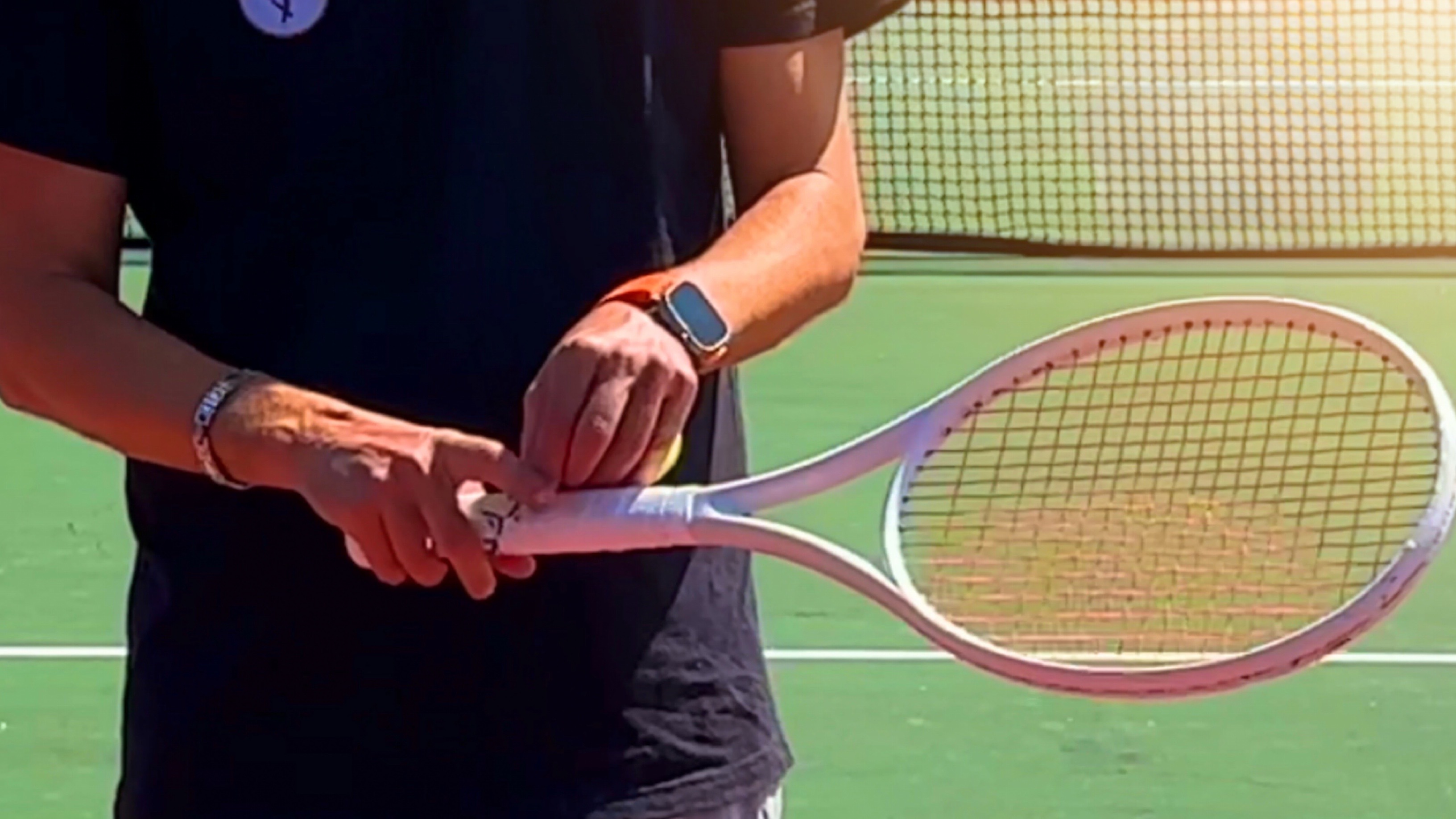 Changing Grip Mid Serve