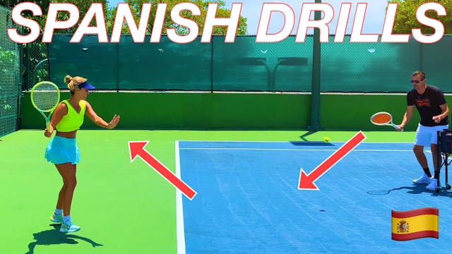 Spanish Tennis Drills