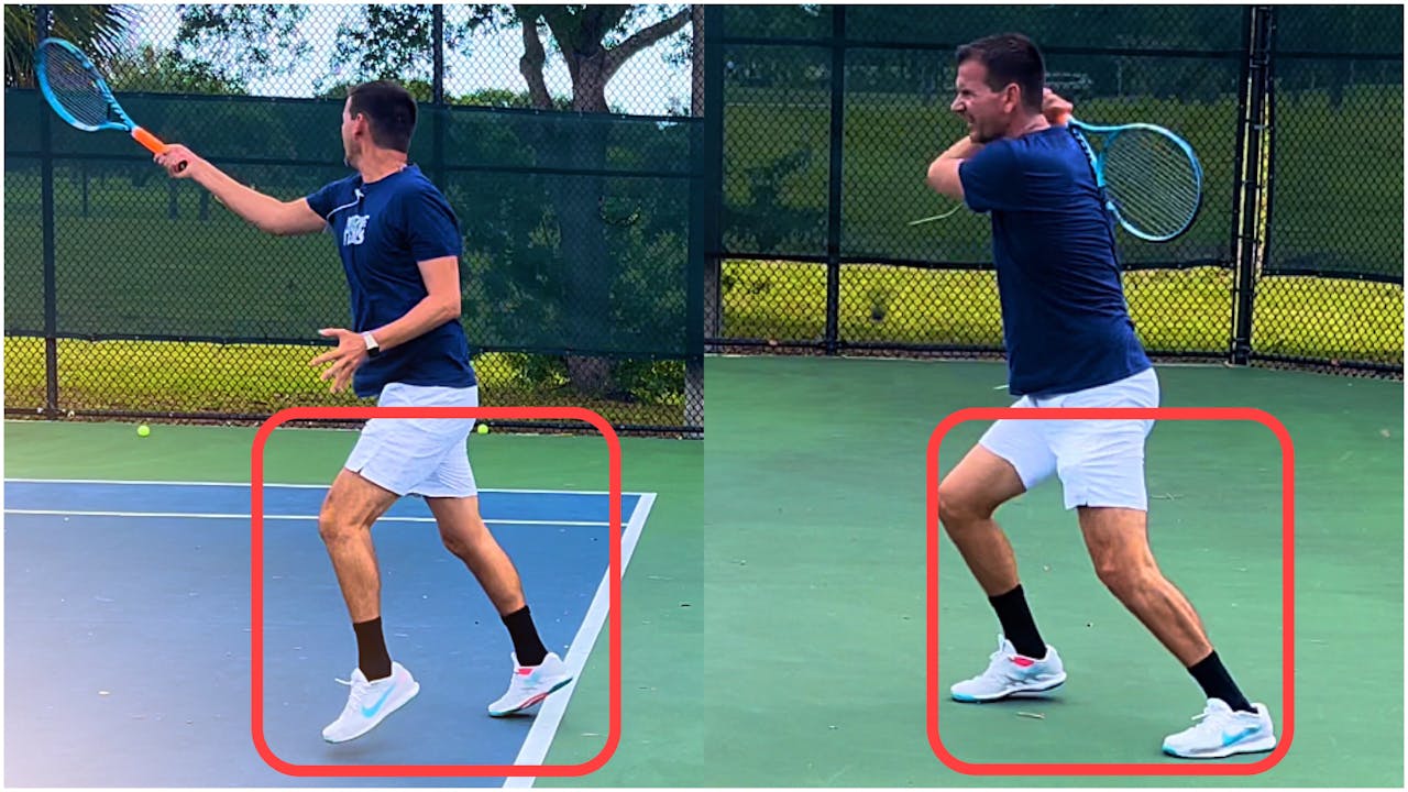 Offense and Defense Baseline Tactics Intuitive Tennis