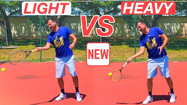 Are You Playing with the Wrong Tennis Racquet? | Heavy vs Light