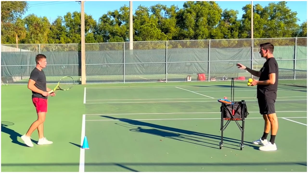 Forehand Drills with Milan Groundstroke Drills Intuitive Tennis