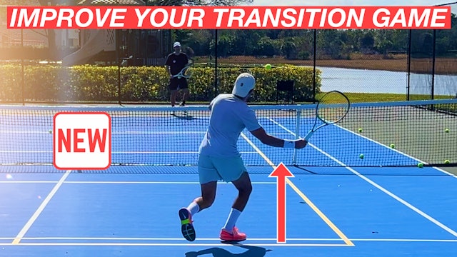 Transition Game (Approach Shot & Volley) Training