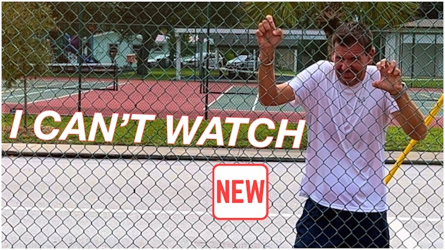 Is it More Nerve-Racking to Watch or Play Tennis?
