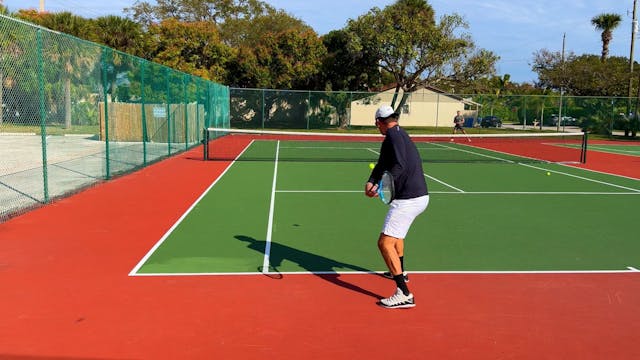 Two-Handed Backhand Training