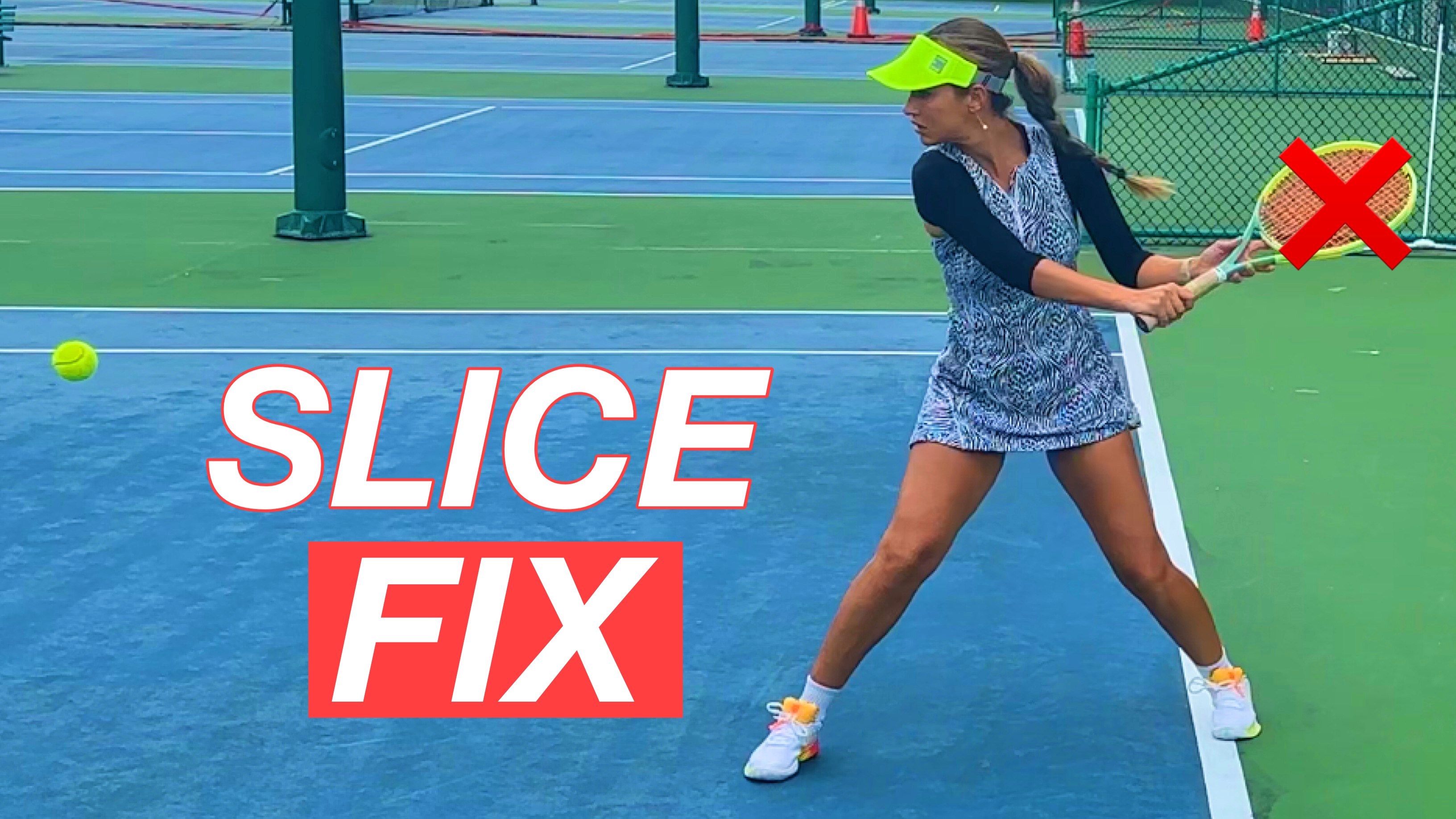 One-Handed Slice Backhand Fix