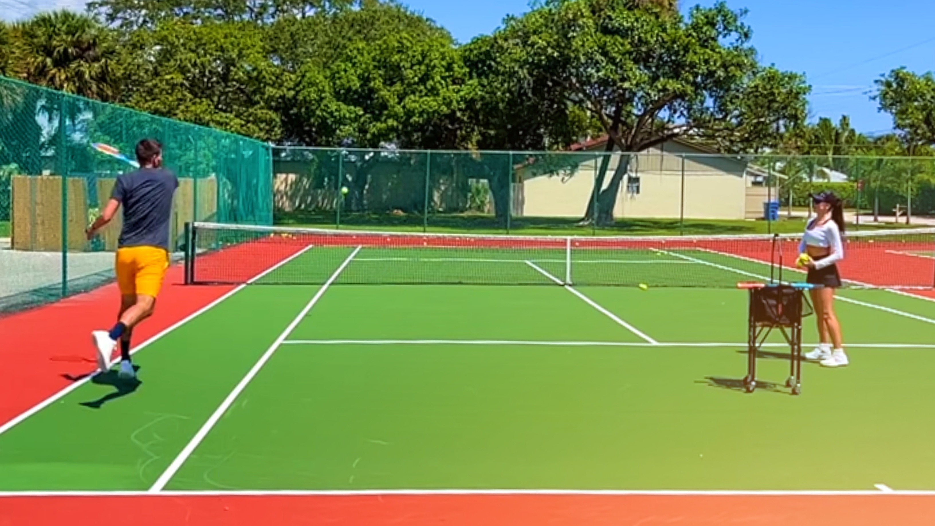 How to Hit Forehand From the Backhand Side