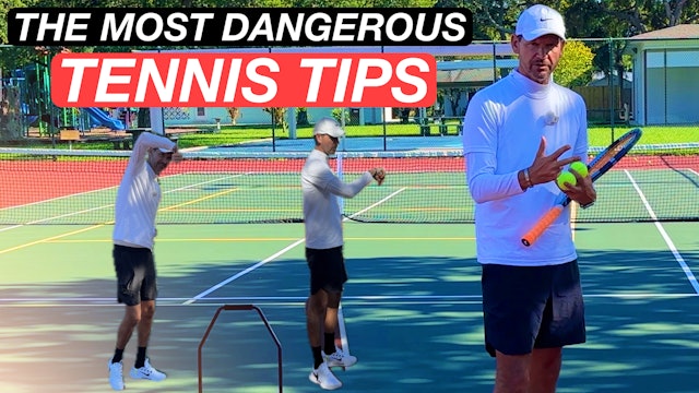 This Sequence of Tennis Tips Will Destroy Your Game & Might Cause Injury