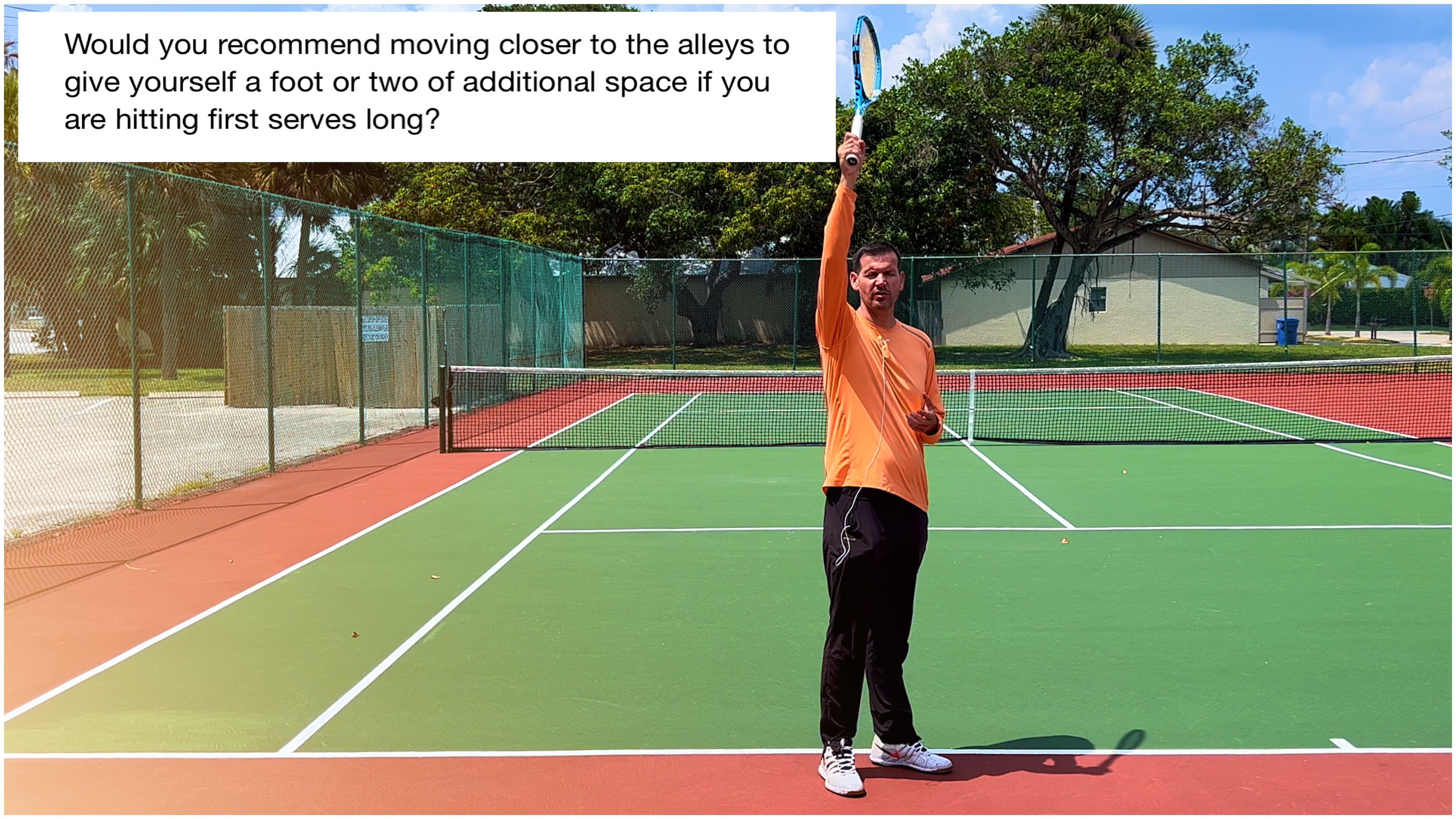 April 2022 Q&A | Serve Positioning | Non-Dominant Arm Forehand Spacing