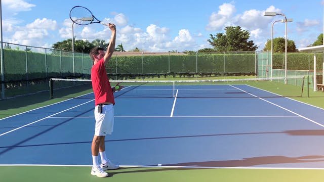 How to Hit a Kick Serve?