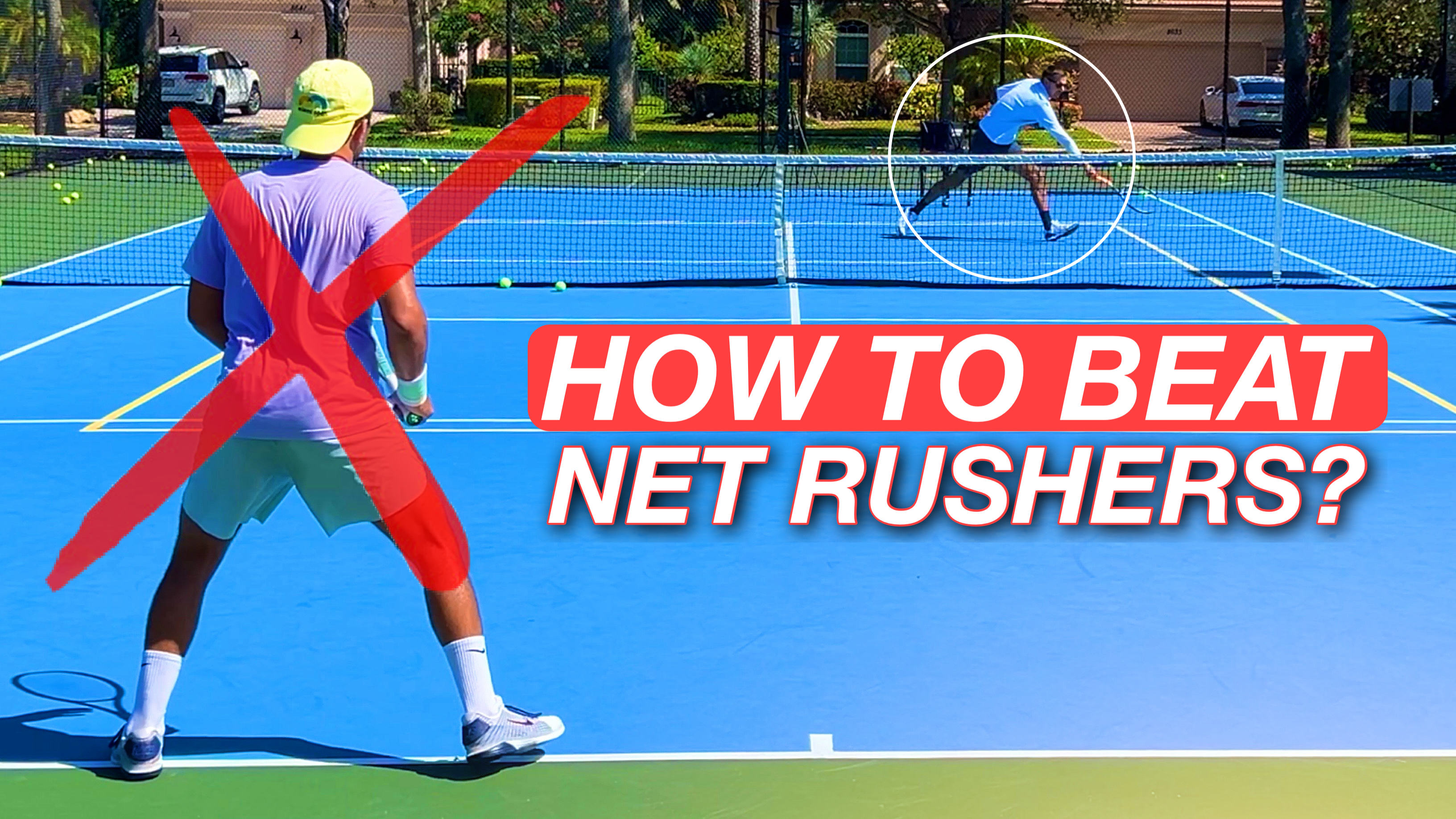 Beating Net Rushers | Trusting One-Handed Backhands in Matches | Reverse C
