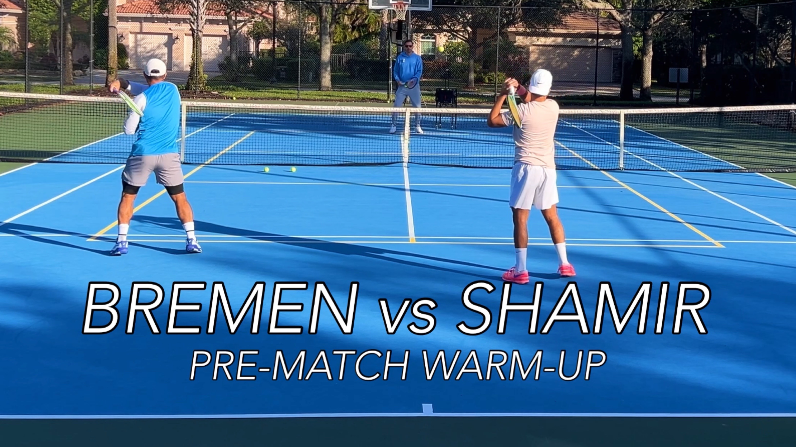 Pre Match Warm-Up Drills | Coach + 2 Players