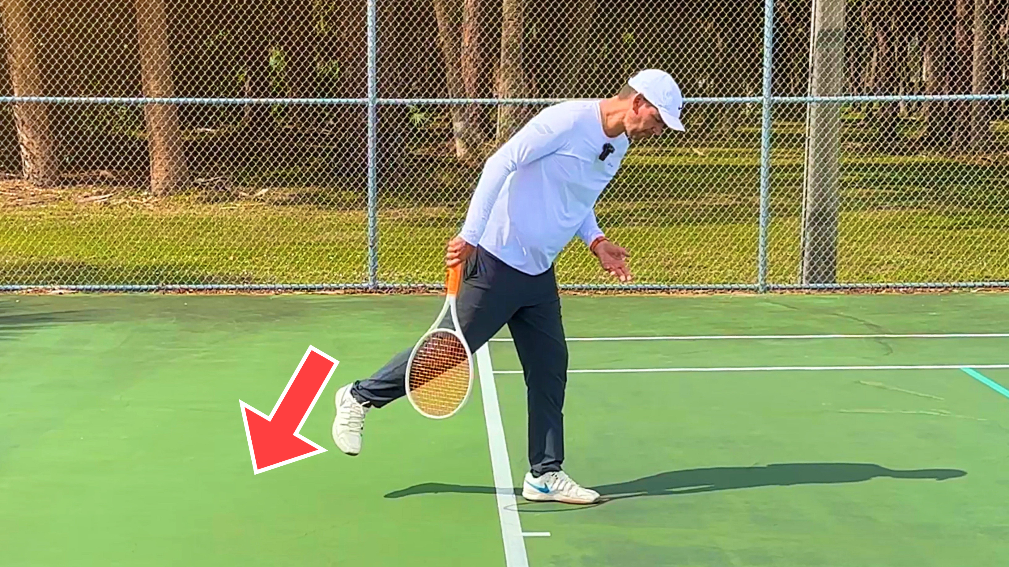 Back Foot Not Kicking Up