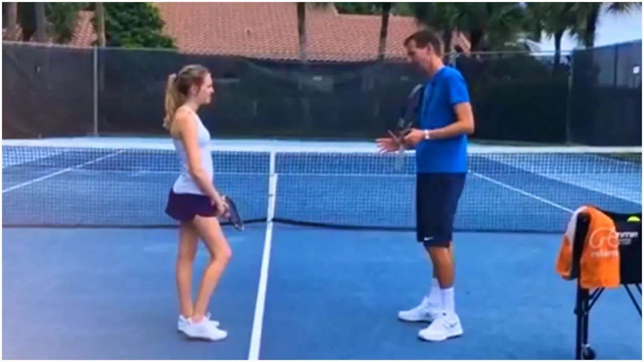 Beginner Forehand Ella Unlisted Youtube Videos Intuitive Tennis