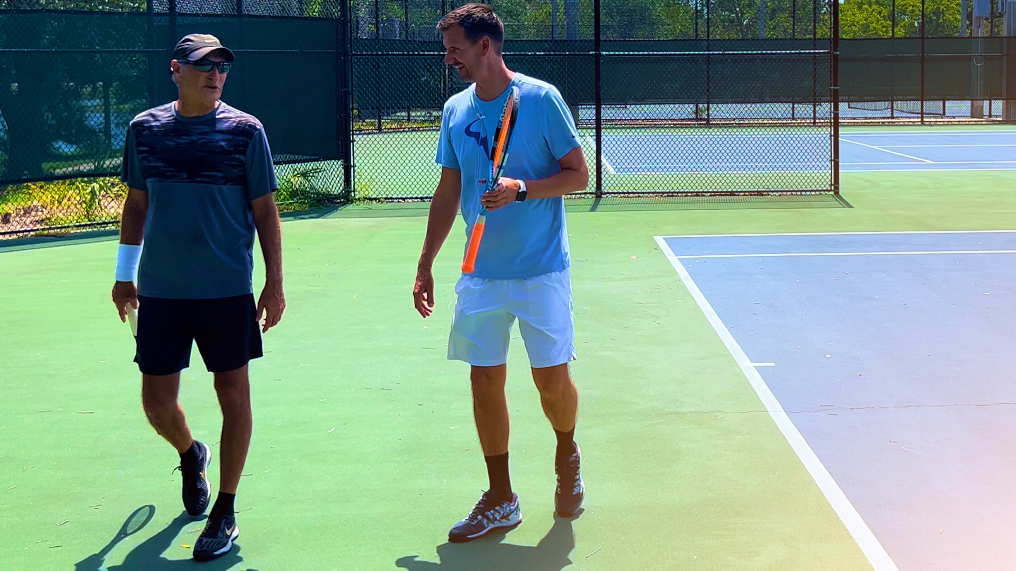 Getting Robert to 4.5 NTRP at 69 Years of Age