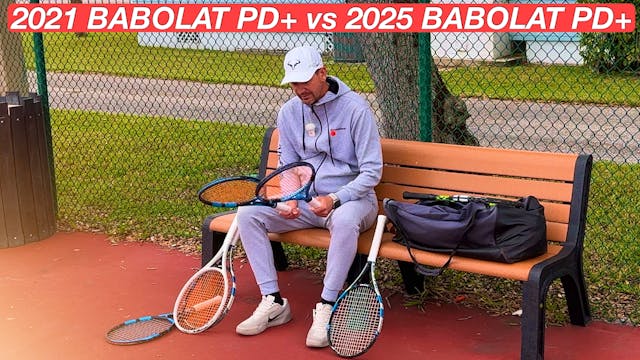 Testing the New 2025 Babolat Pure Dri...