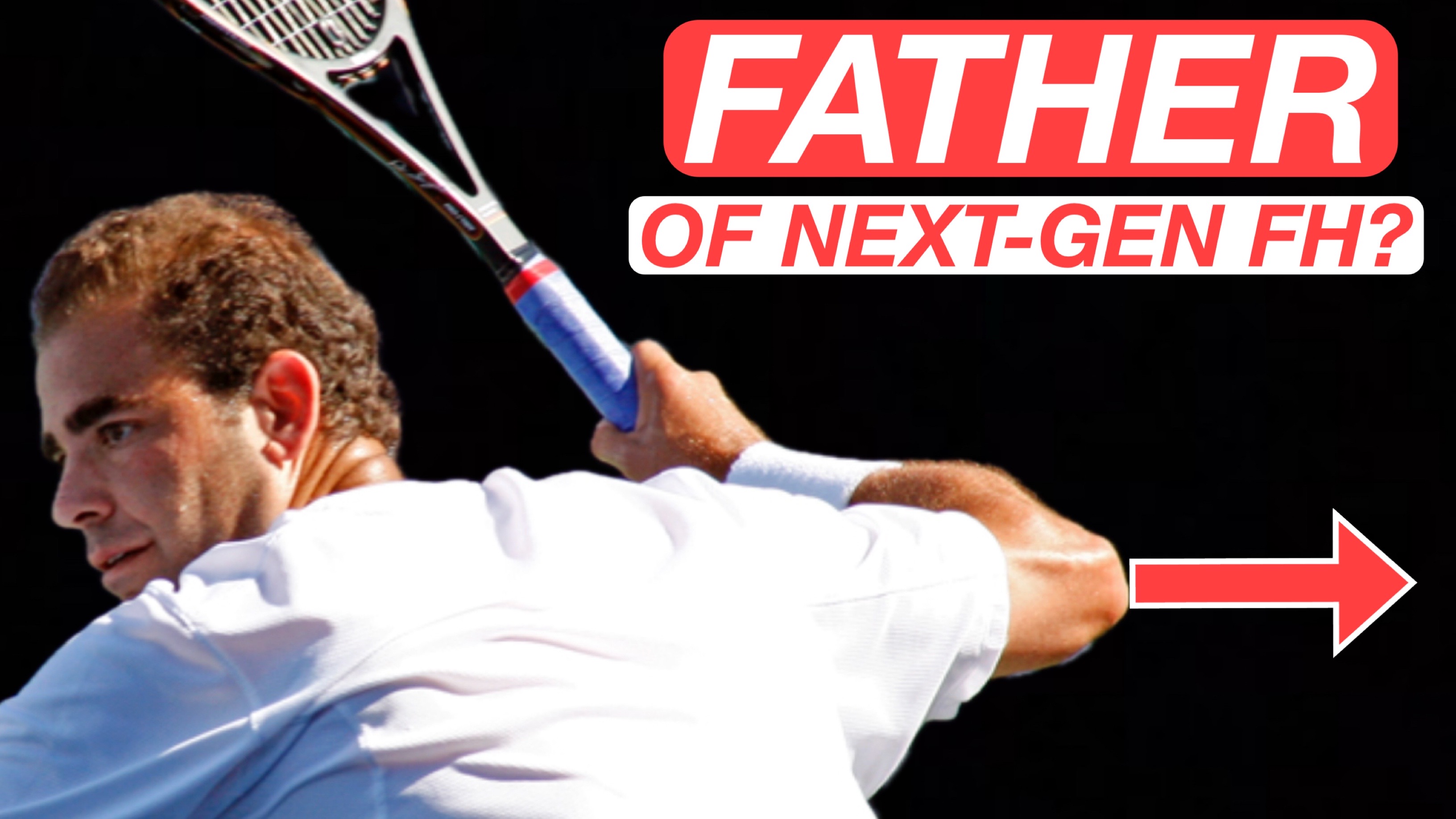 Does Pete Sampras Have a Next-Gen Forehand?
