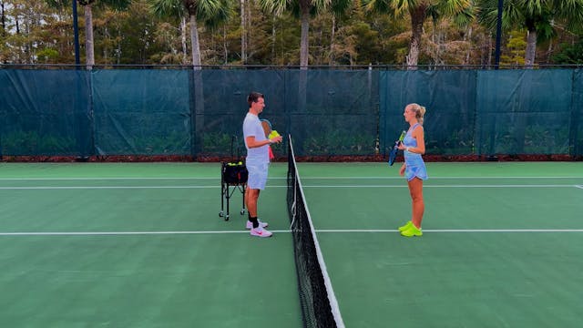 Training Session with Former WTA Prof...