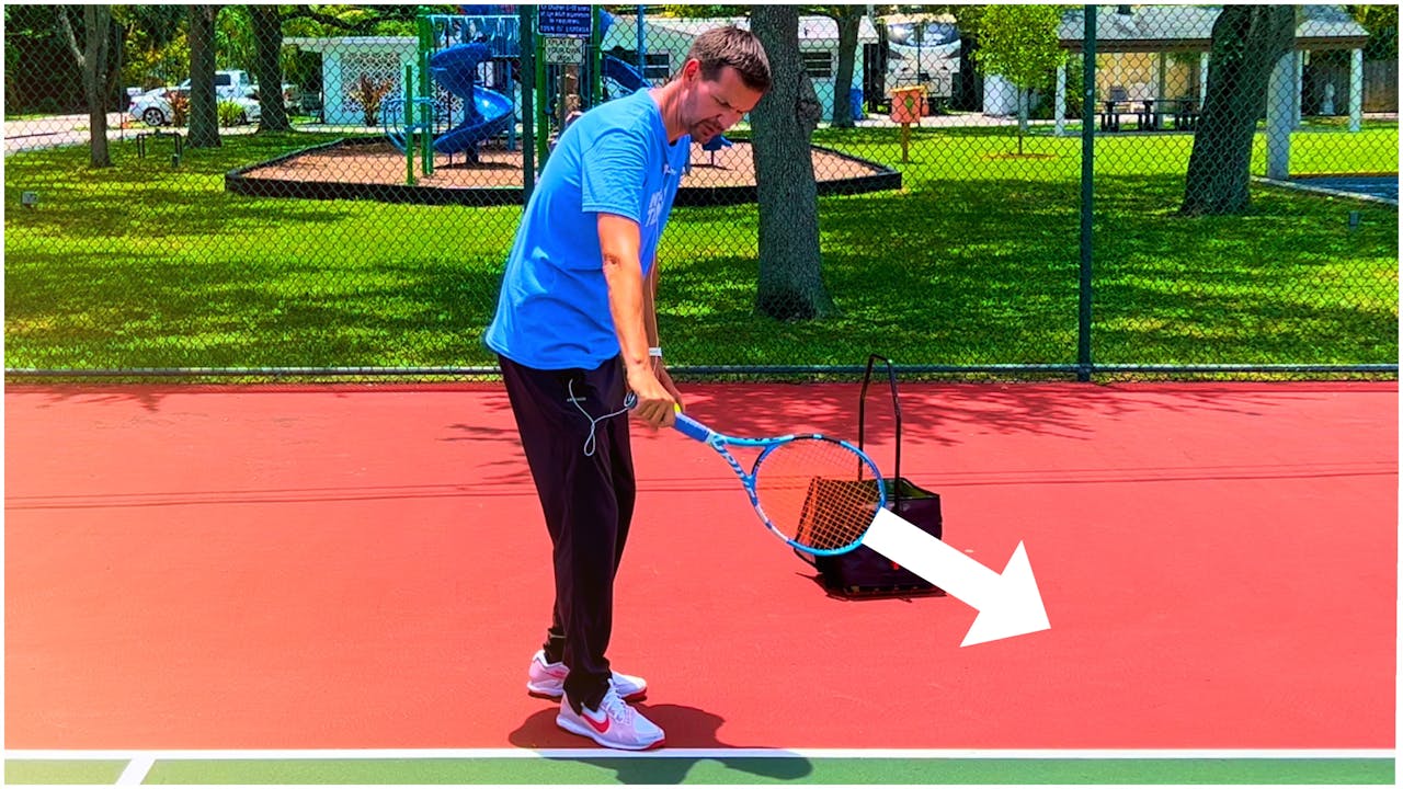 Racquet Head Positioning OneHanded Backhand Problems Intuitive Tennis