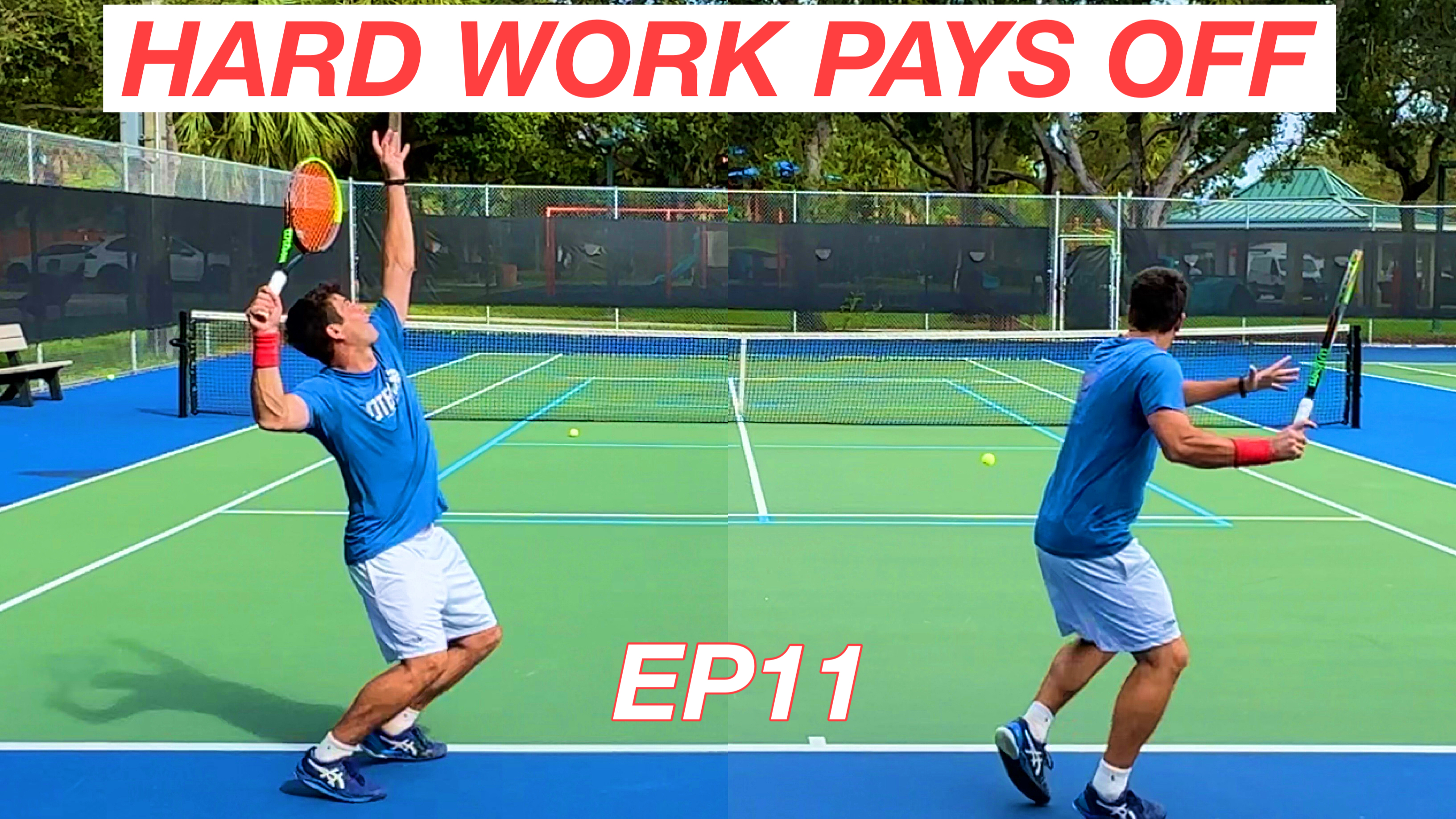 Nick vs Felipe Match Highlights & Overhead Lesson