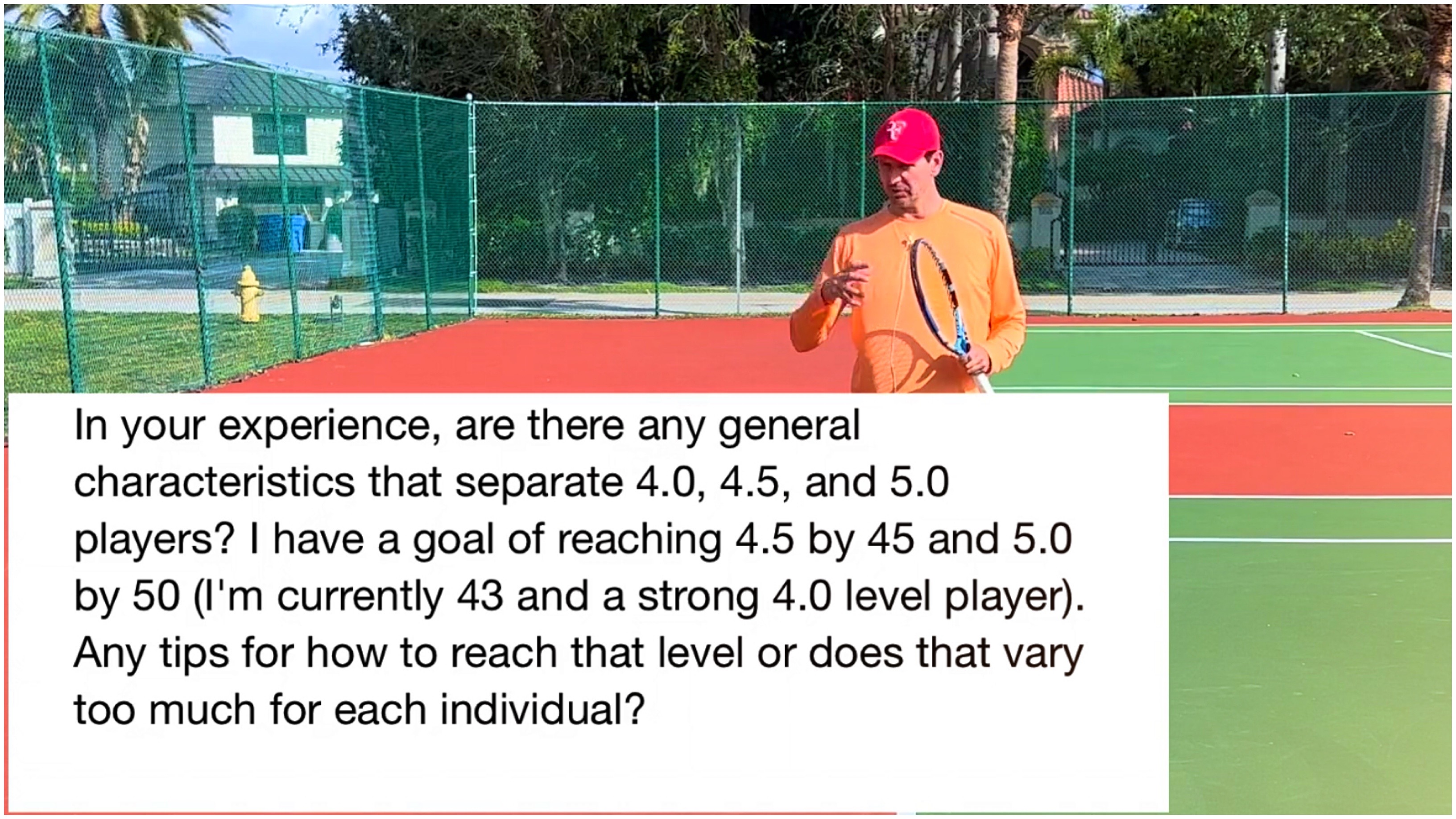 January 2022 Q&A | Reaching Next NTRP Levels | Shot Put Serve 