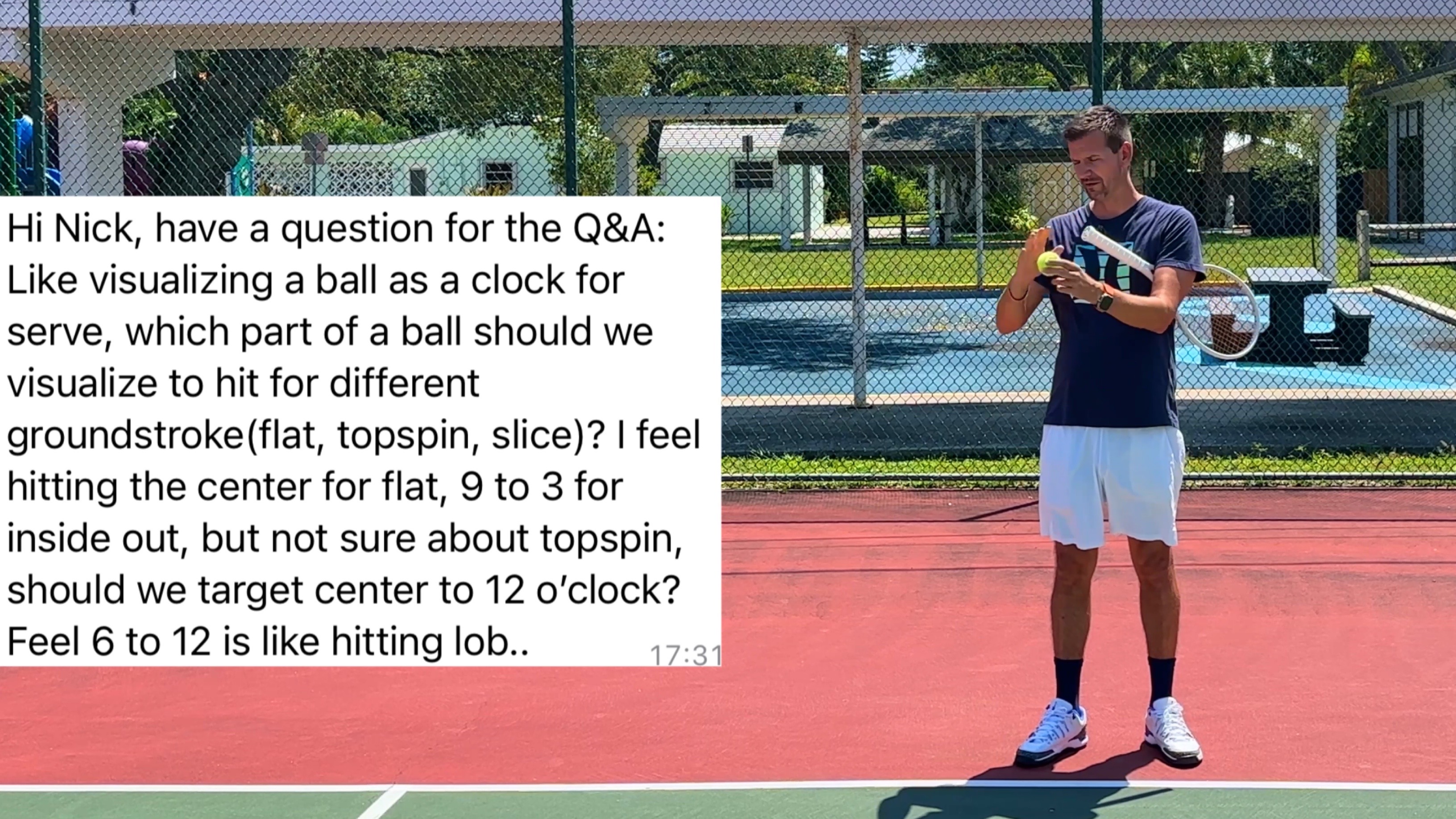 August 2023 Q&A | Clock Visualization for Groundstrokes | Slice Serve vs S&V