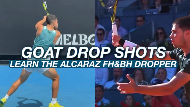 How to Hit Forehand & Backhand Drop S...