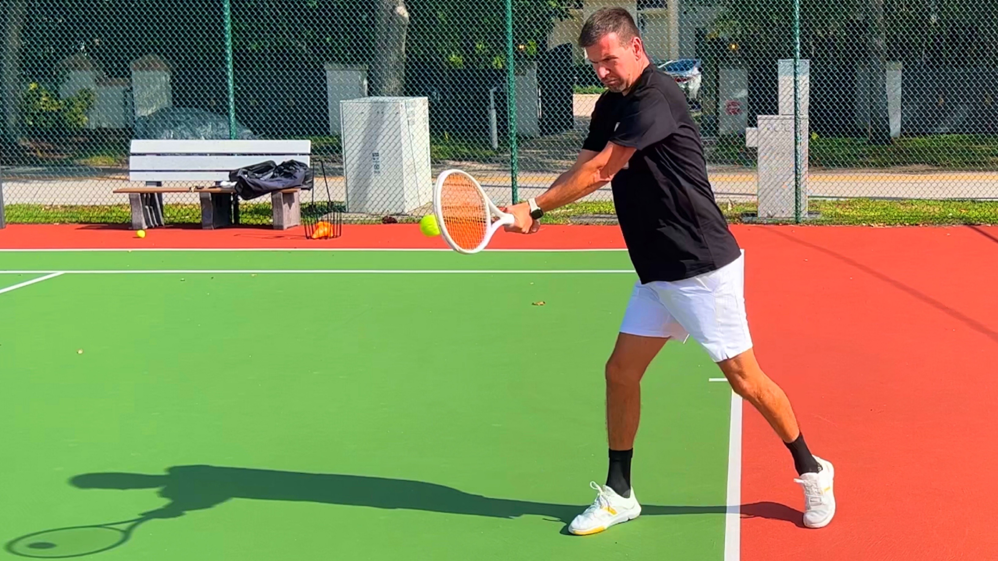 Role of the Wrist Two-Handed Backhand
