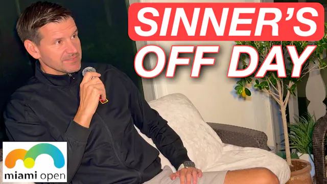 Sinner Catches Off Day | Landaluce No...