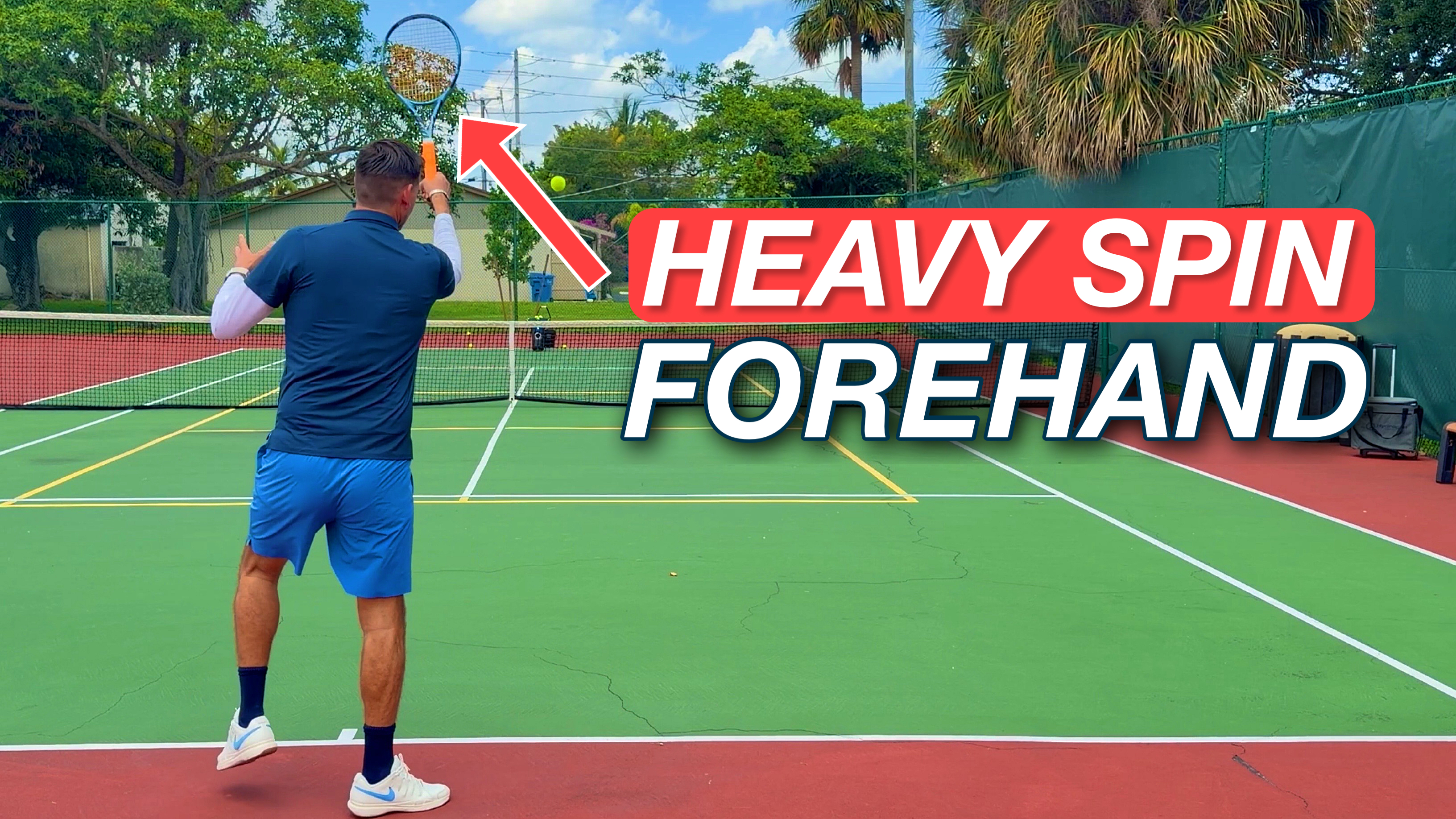 How to Get Heavy Topspin on Your Forehand