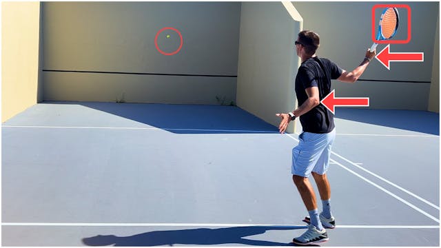 Three Problems on My One-Handed Backhand