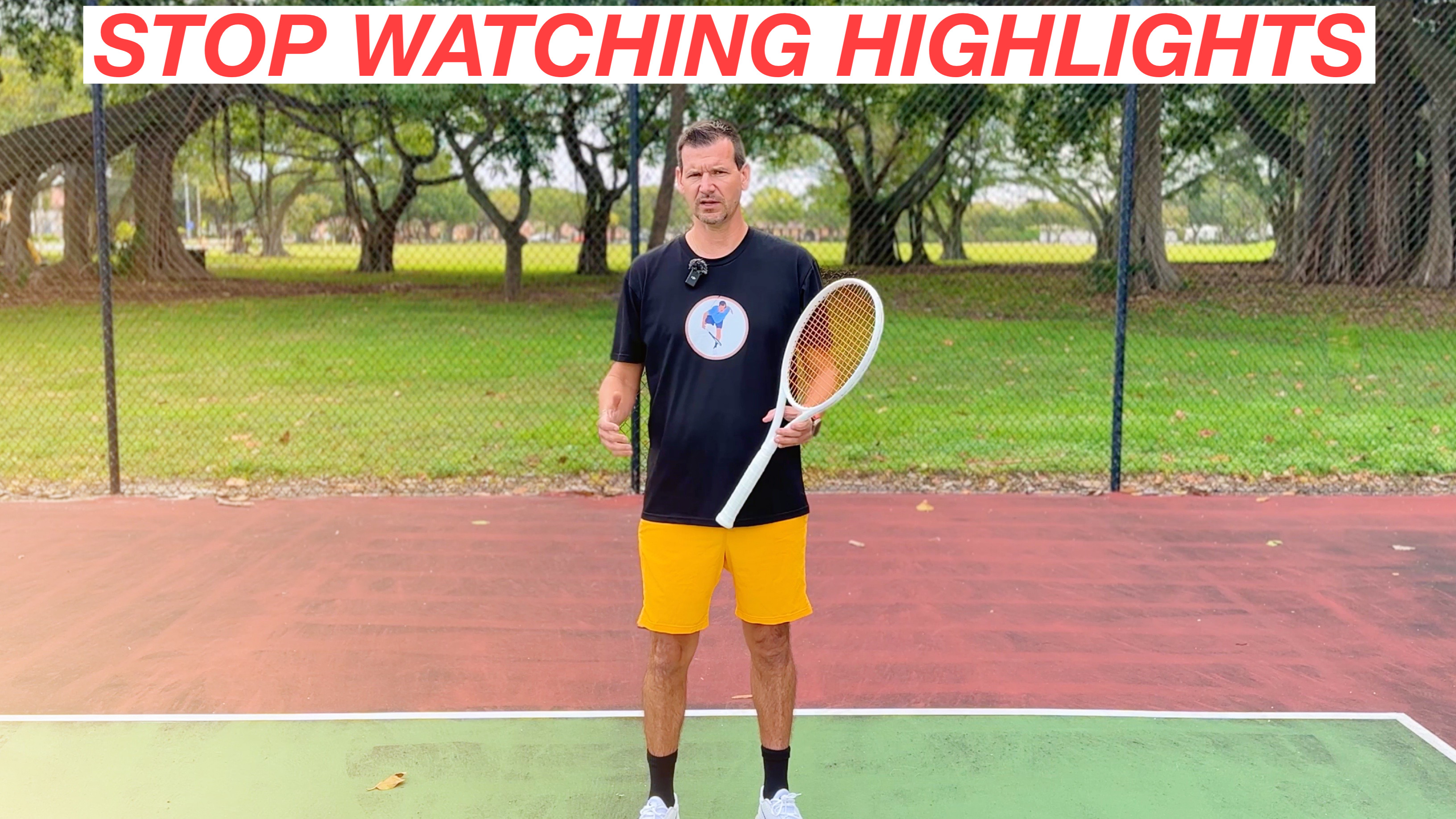 Stop Watching Tennis Highlights