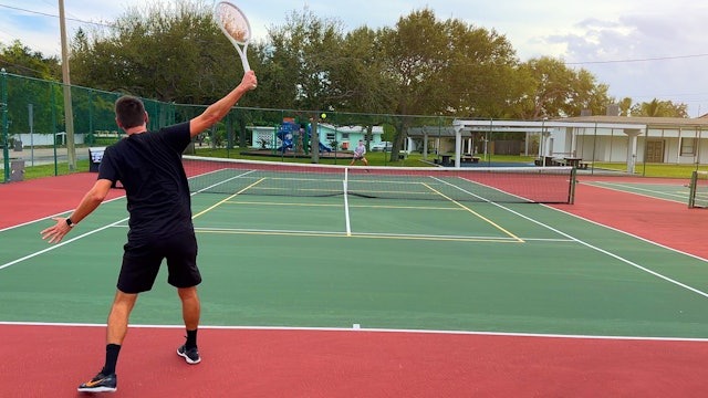 Testing my One-Handed Backhand in Point Play