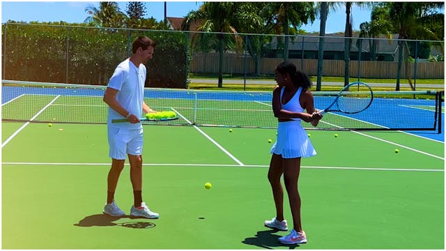 Two-Handed Backhand Movement & Footwork