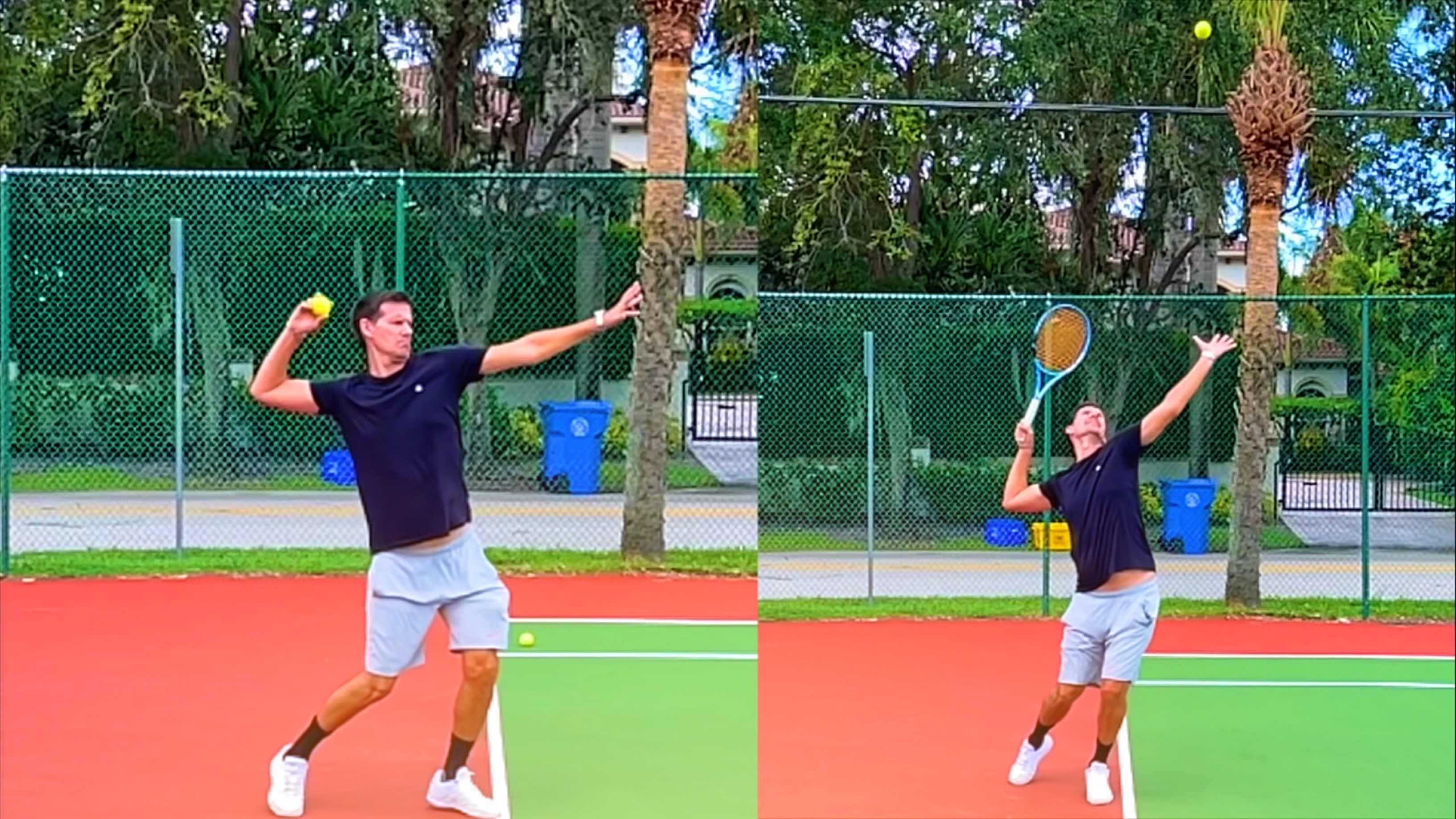 The Serve is Definitely Not a Throwing Motion