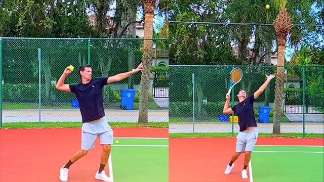 The Serve is Definitely Not a Throwin...
