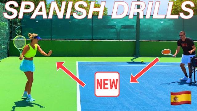 Spanish Tennis Drills