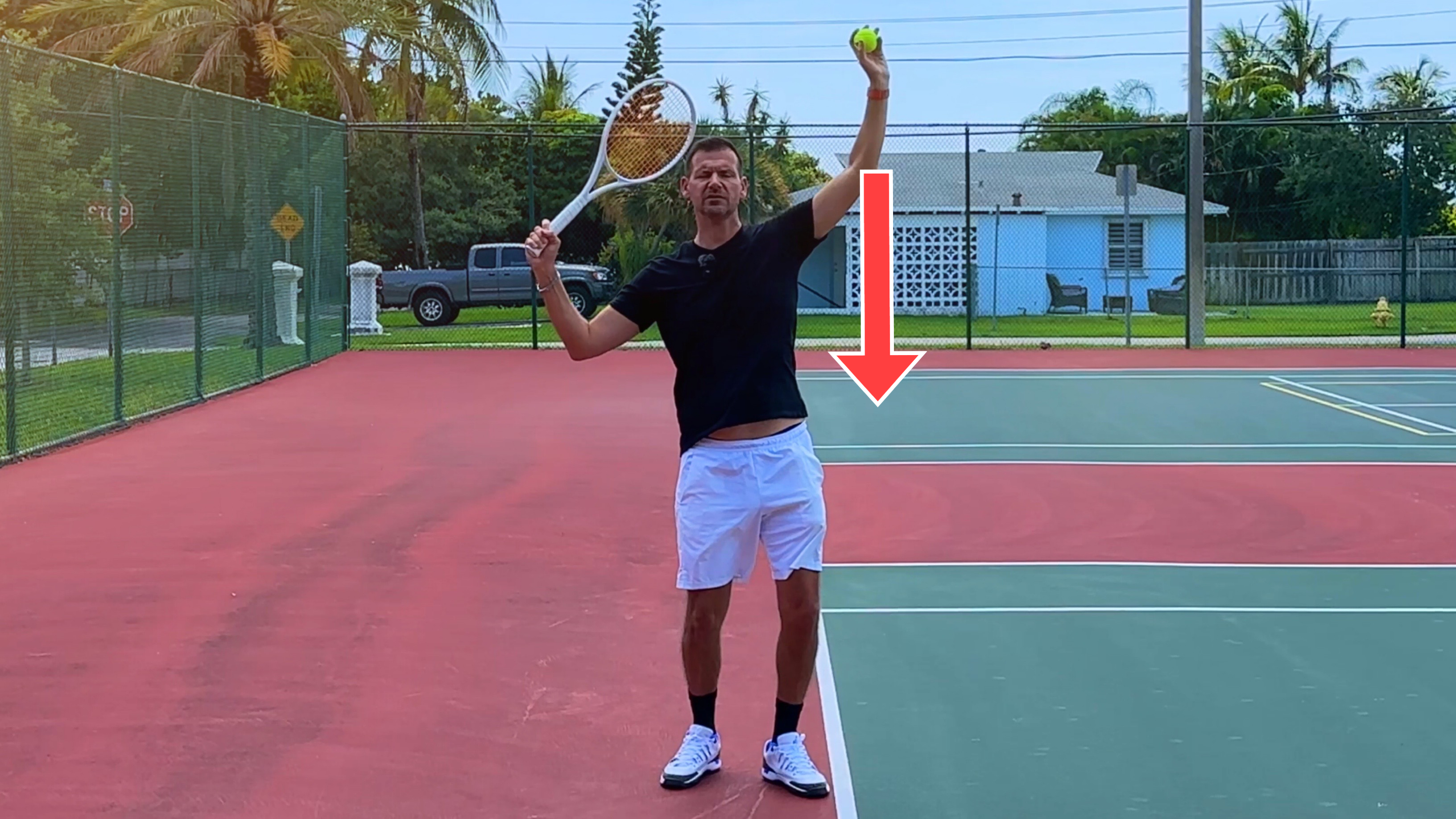 Conscious Toss Arm Drop