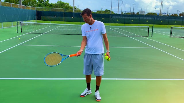 How to Hit Forehand Slice