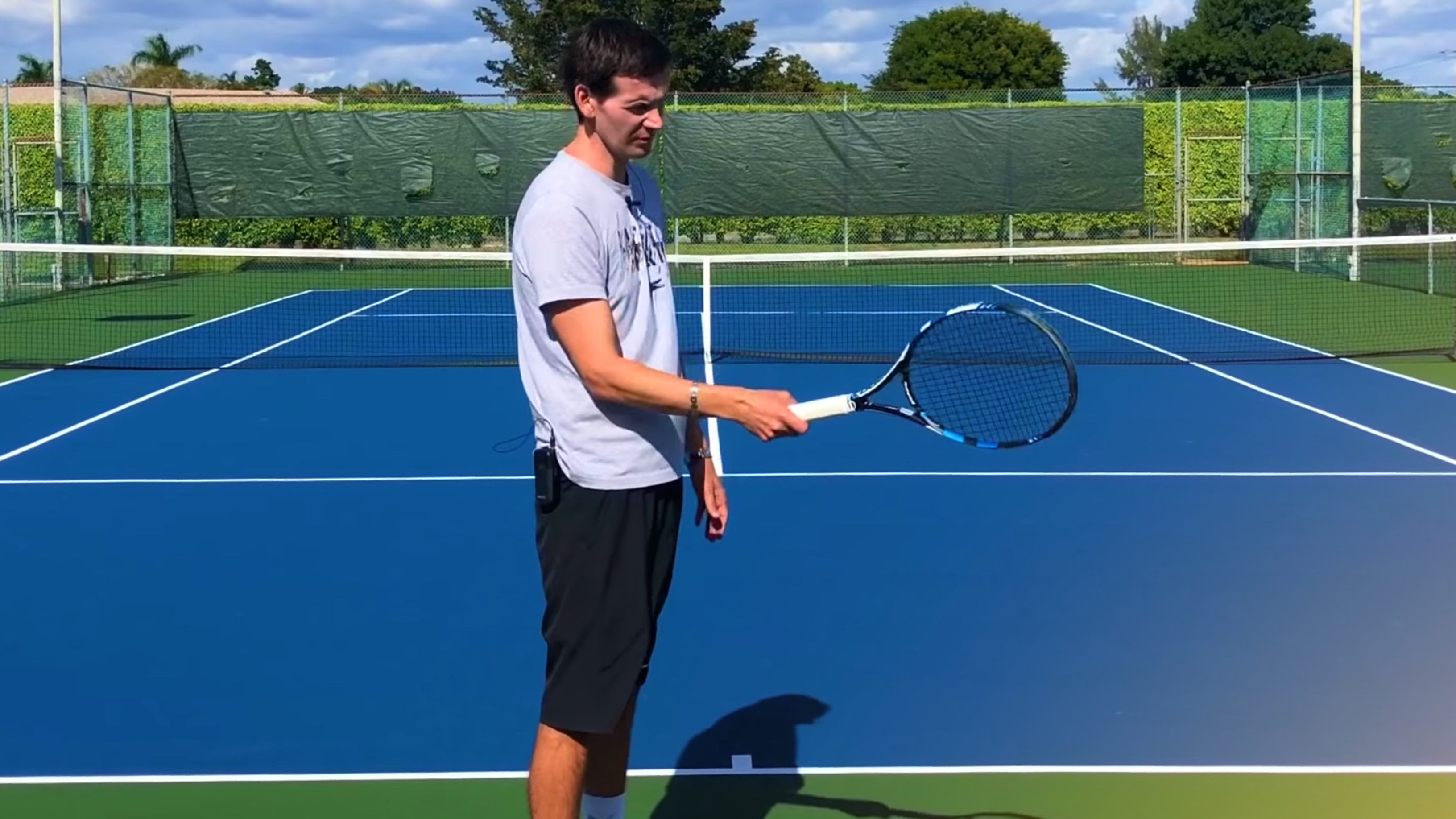 Role of the Wrist Volley