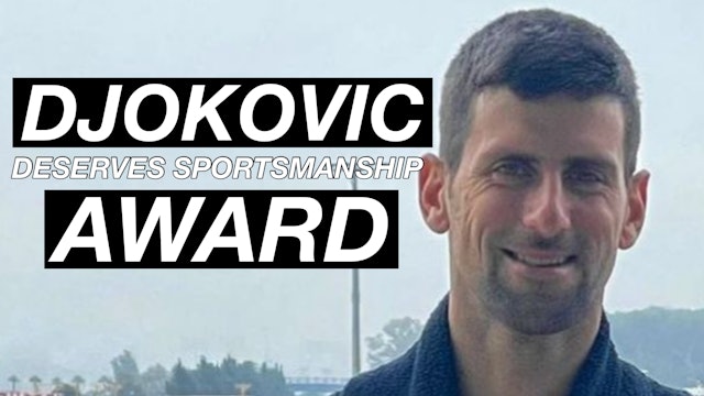 Djokovic is a Gracious Loser