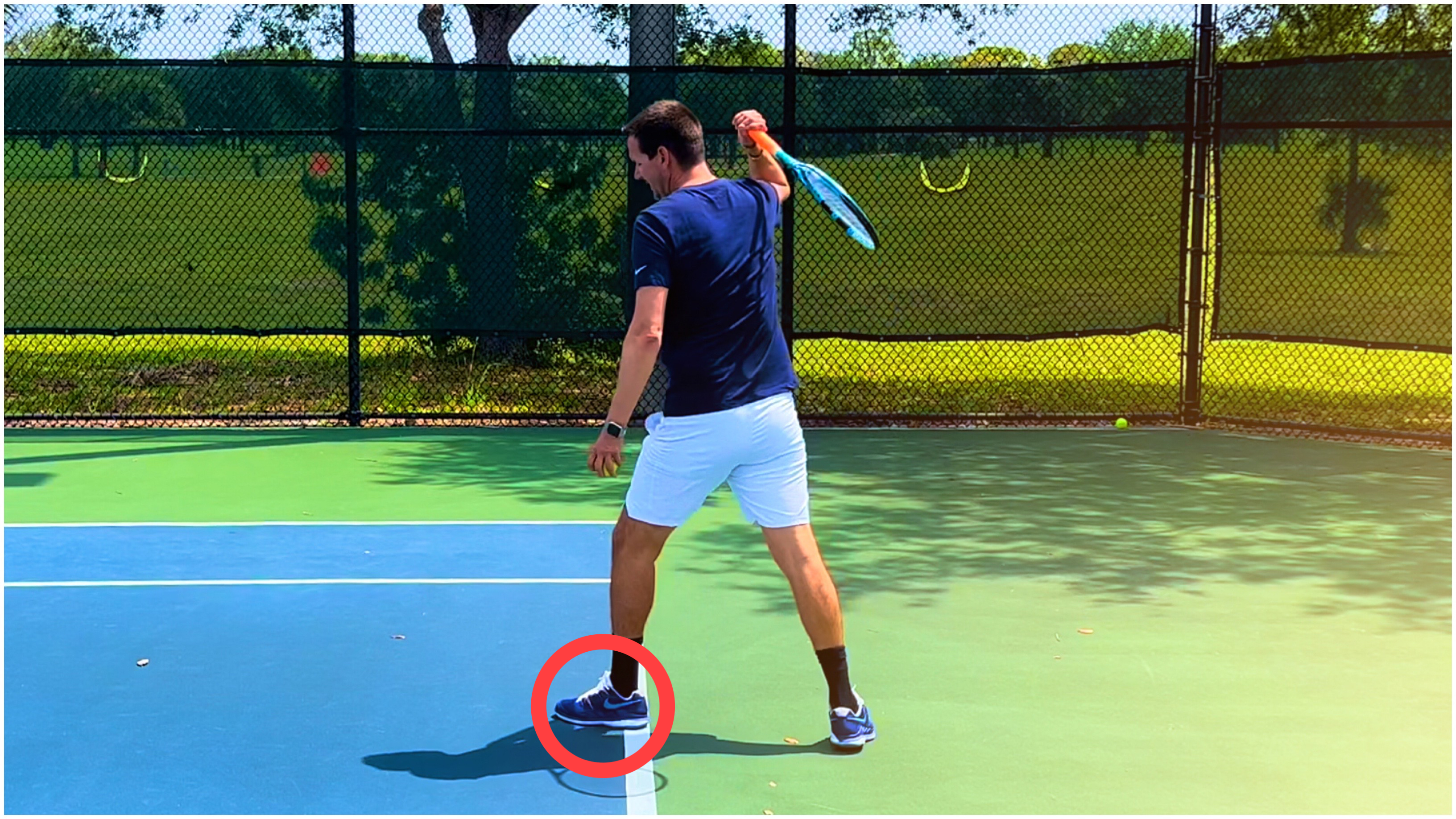 Footfaults Inside the Intuitive Zone