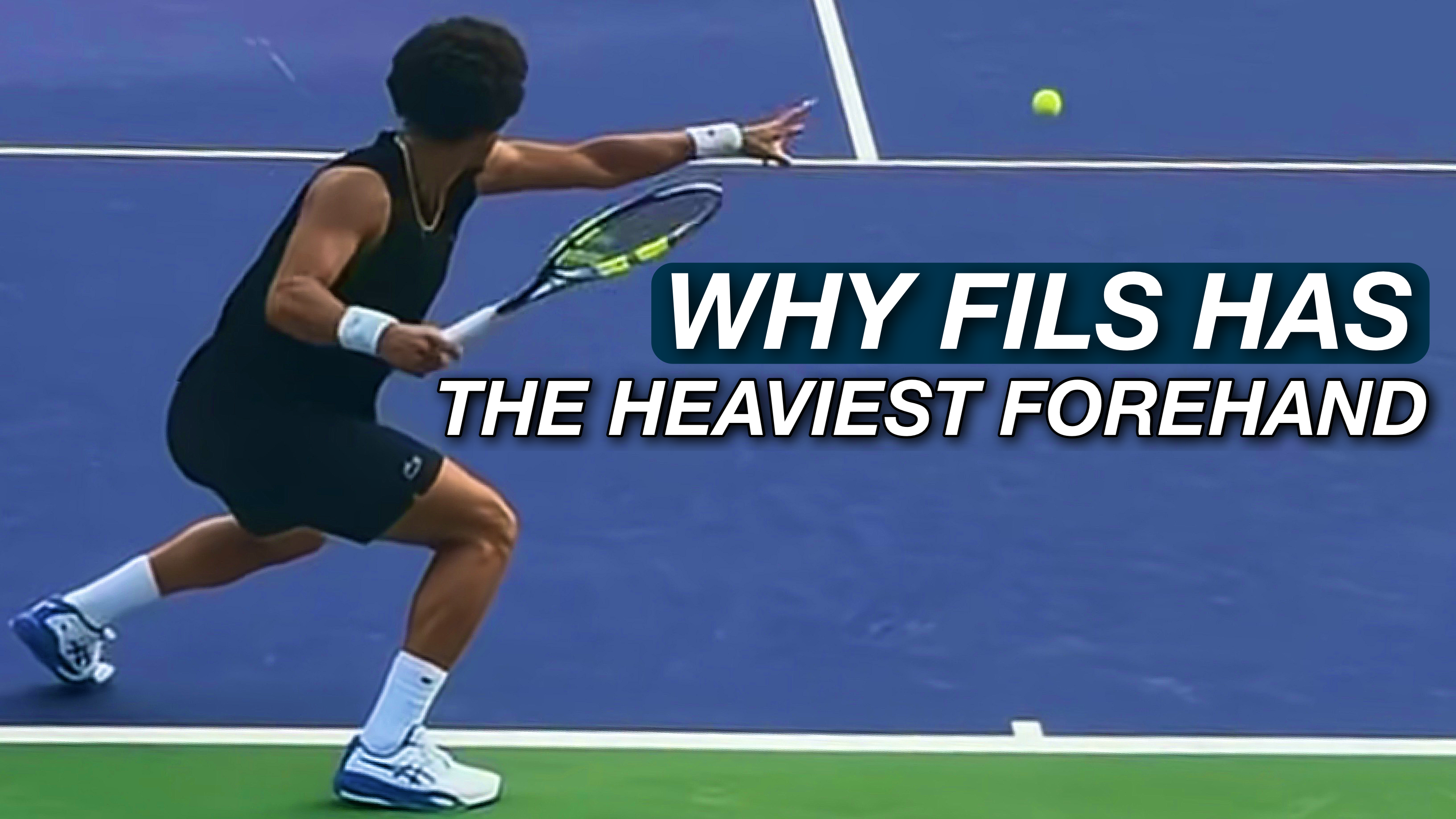 Arthur Fils Heavy Topspin Forehand Analysis