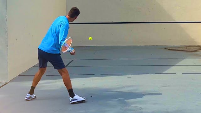 Groundstroke Lag Recalibration