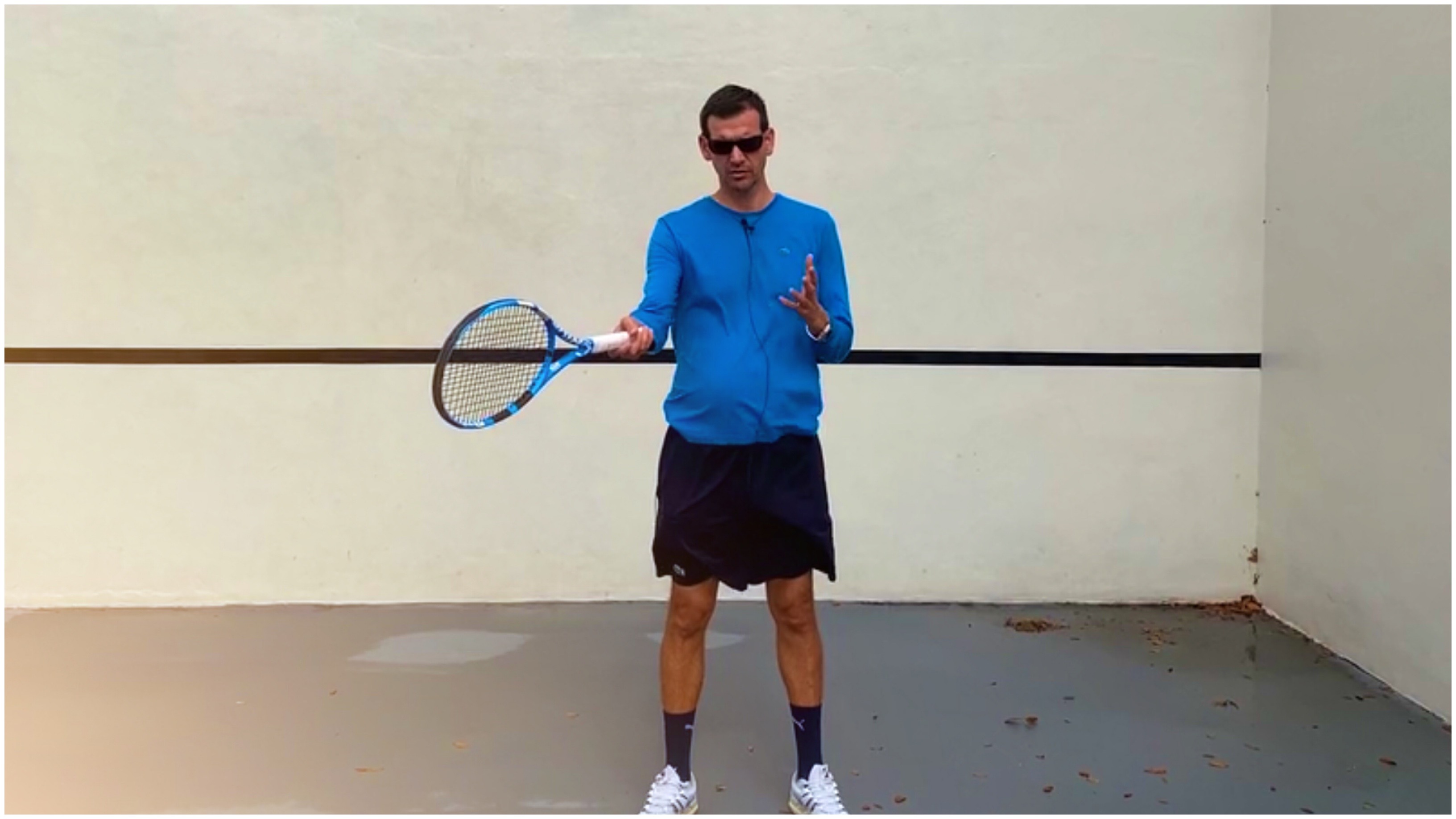 Student Question About Flat Forehands 