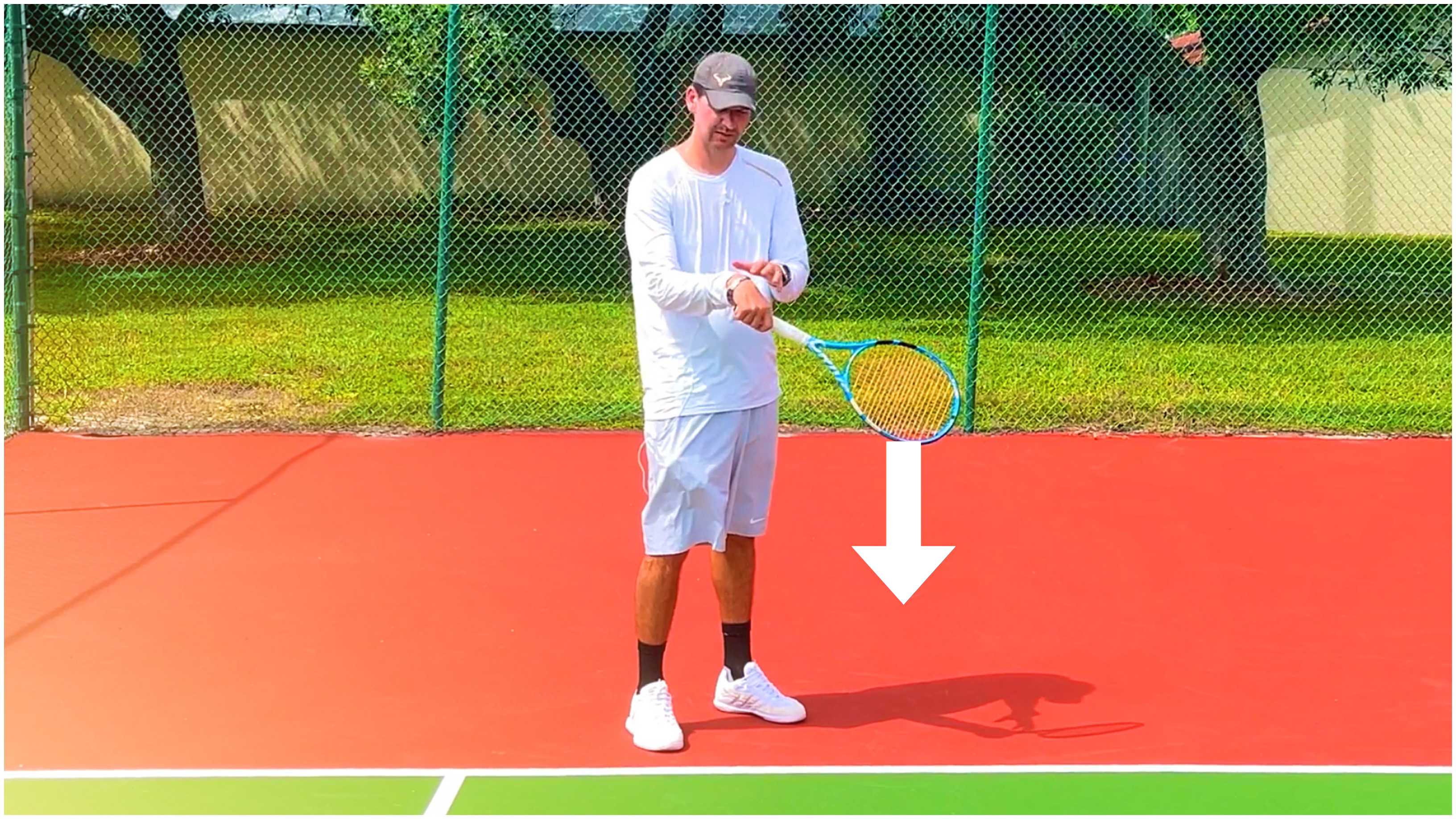 Weak Wrist Backhand Volley