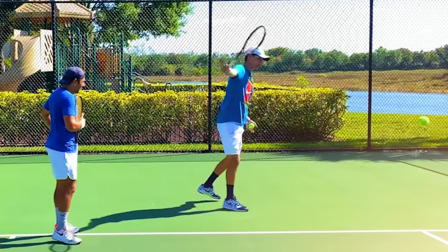 Pulling Back vs Falling Back on the One-Handed Backhand with Shamir